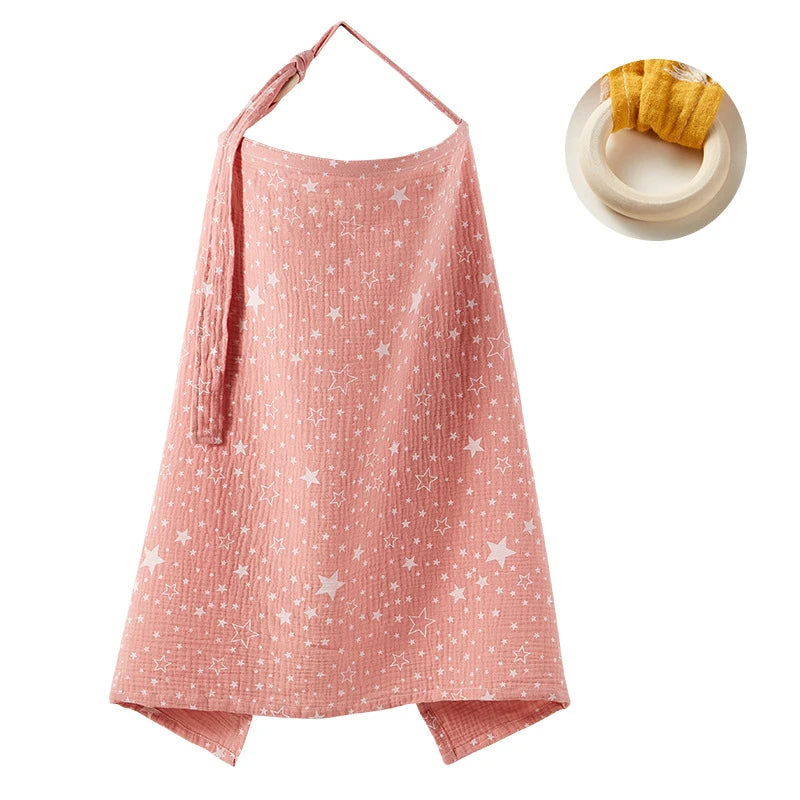 Cotton Nursing Cover for Breastfeeding Privacy