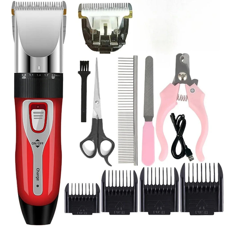 Kabelloser, wiederaufladbarer Haustier-Trimmer