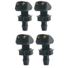 Dual-Outlet Windshield Washer Nozzle Set