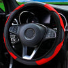PU Carbon Fiber Steering Wheel Cover