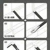 Heavy-Duty Nail Puller Crowbar for Woodworking
