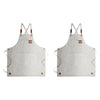 Durable Canvas Kitchen Apron with Pockets