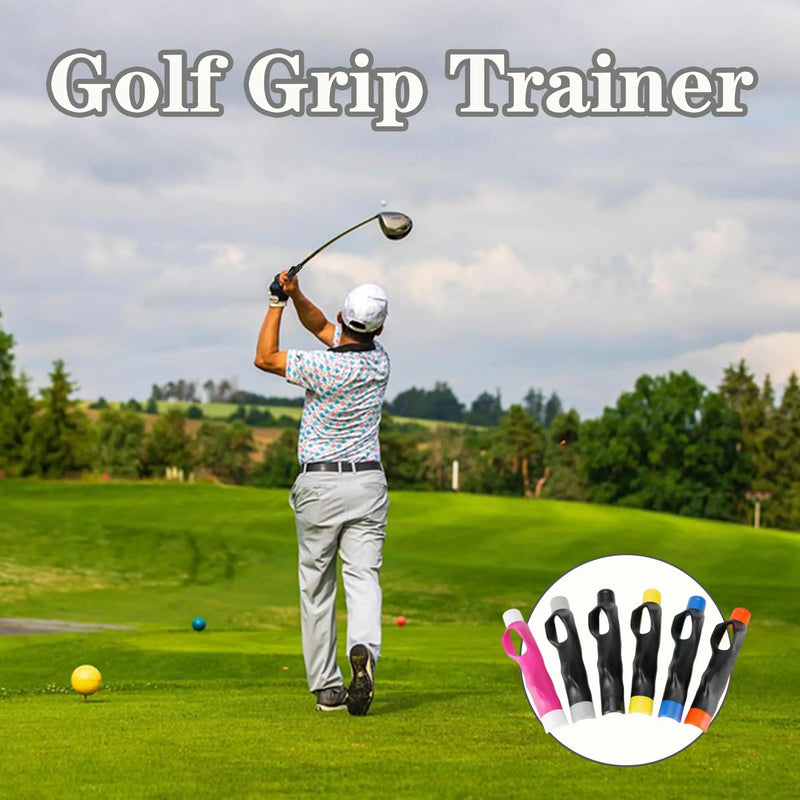 Golf Grip Trainer & Swing Aid