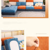 Universal Stretch Sofa Cover with Full Backrest and Headrest
