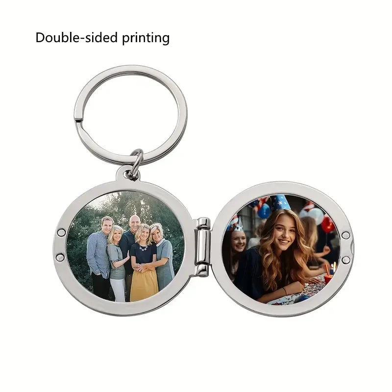 Custom Double-Sided Metal Keychain