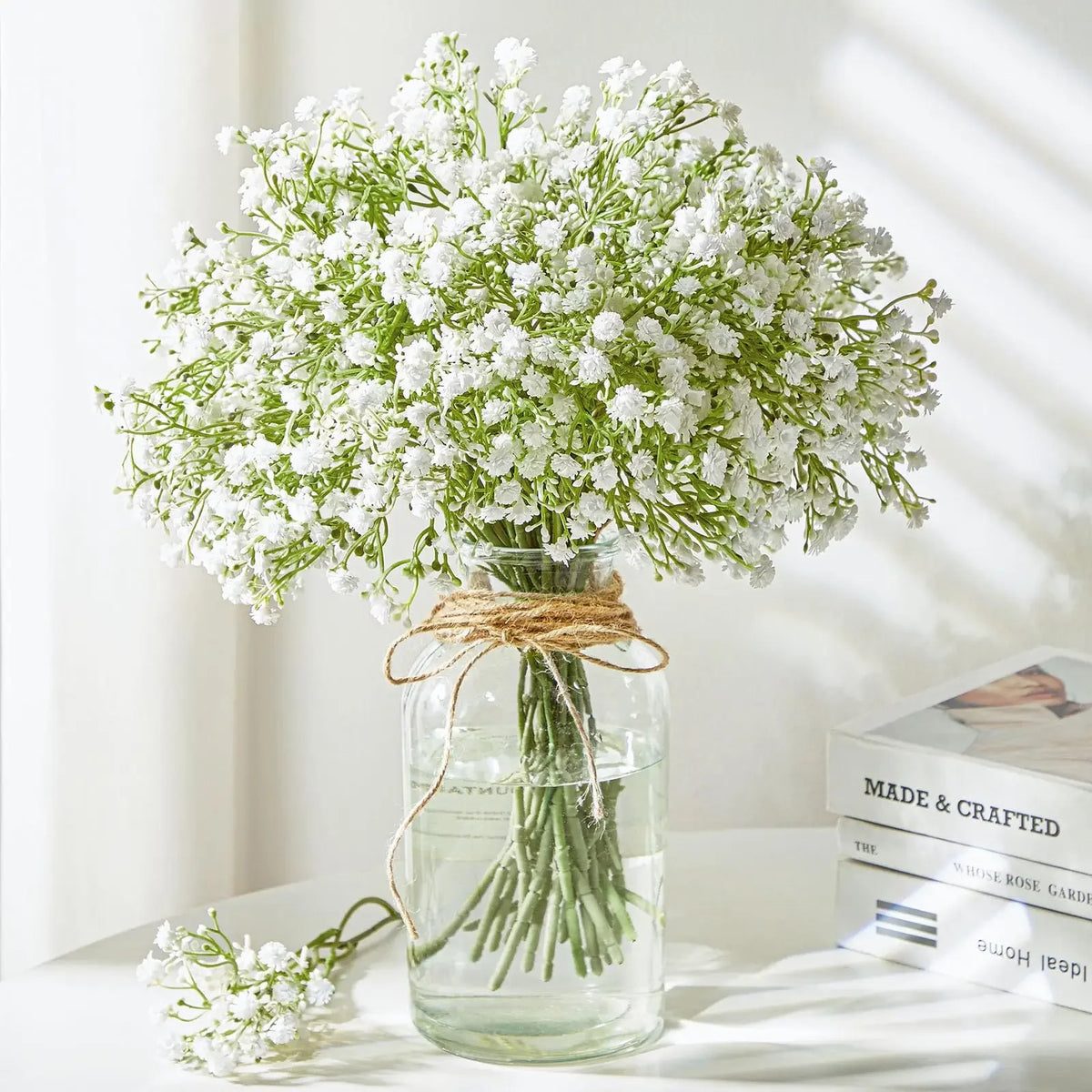 Artificial Gypsophila Baby's Breath Stems for Weddings & Home Décor