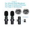 Wireless Lavalier Microphone with Noise Reduction