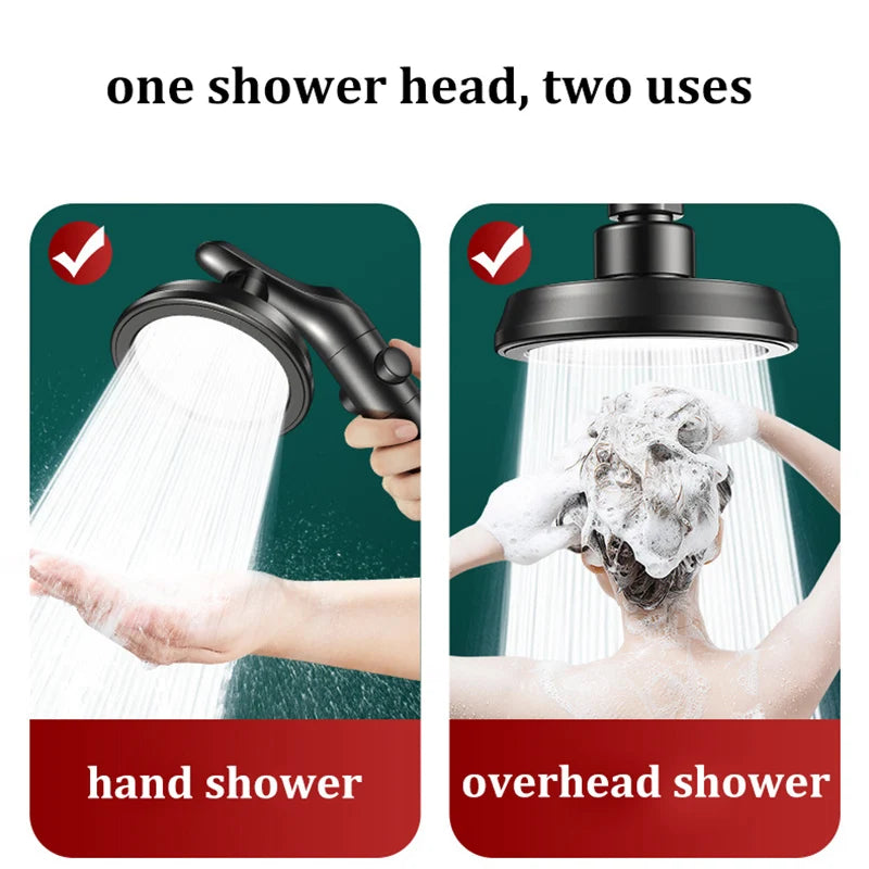 Adjustable Dual-Mode Shower Head