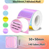 Self-Adhesive Thermal Label Rolls for Mini Printers