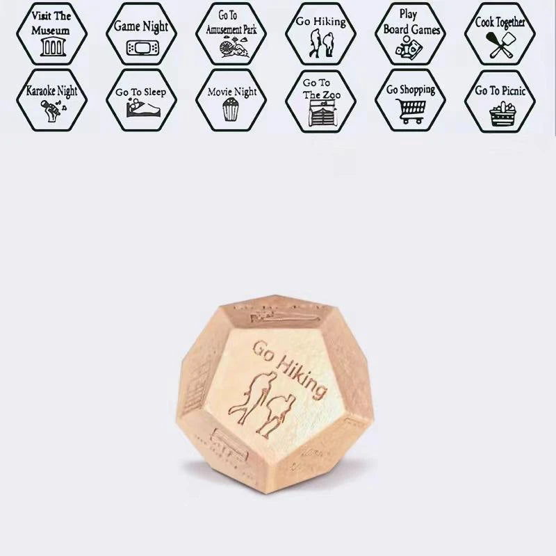 Food Decision Dice for Couples – Funny Gift for Him & Her