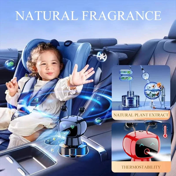 Smart Car Aroma Diffuser with Adjustable Scent Control