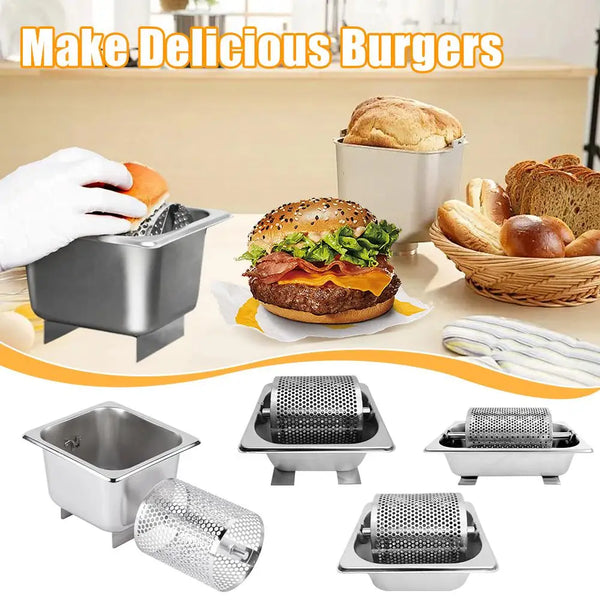 Stainless Steel Butter Roller with Base