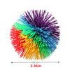 Vibrant Rainbow Sensory Fidget Balls