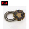 Metal Waistband Extender Buttons for Jeans and Pants
