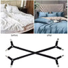 Adjustable Bed Sheet Holder Straps with Non-Slip Clips