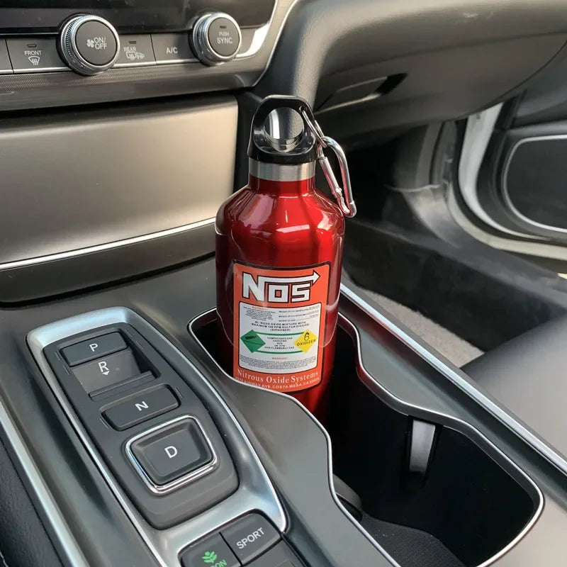 Stainless Steel 500ml Vacuum Insulated Bottle with NOS-Style Design