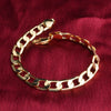 925 Sterling Silver Chain Bracelet with 18K Gold Plating