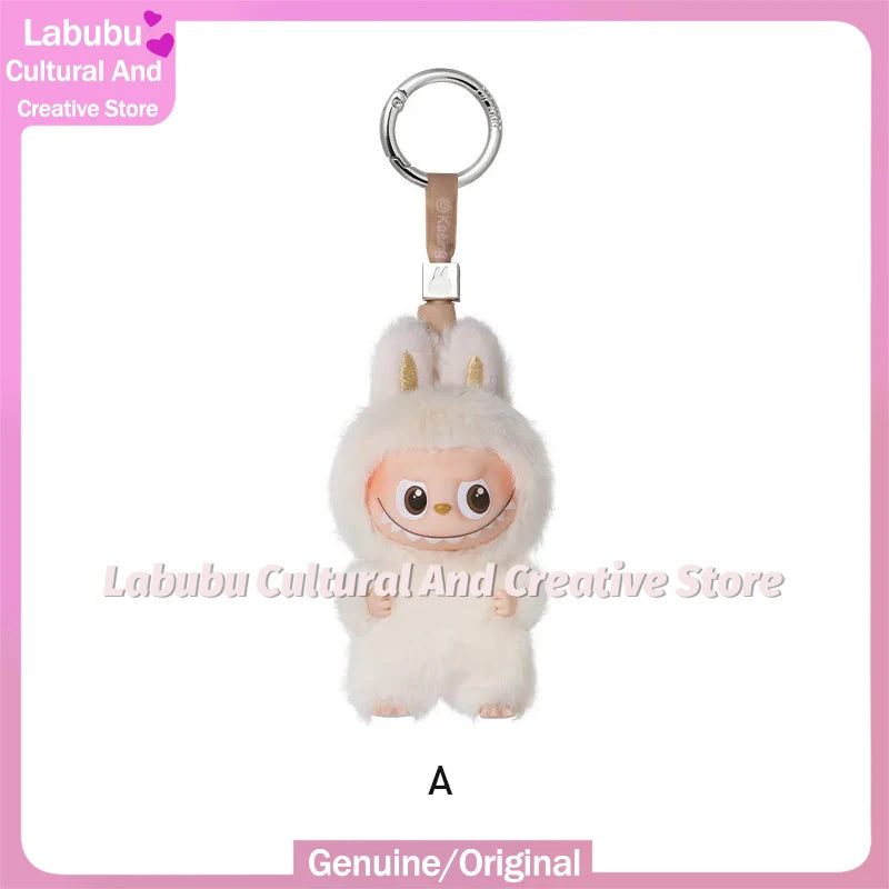 Labubu The Monsters Vinyl Face Plush Doll Pendant Keychain