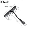 Heavy-Duty Carbon Steel Garden Weeding Rake