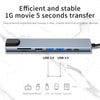 8-in-1 USB-C Hub with 4K HDMI, Ethernet & Card Reader