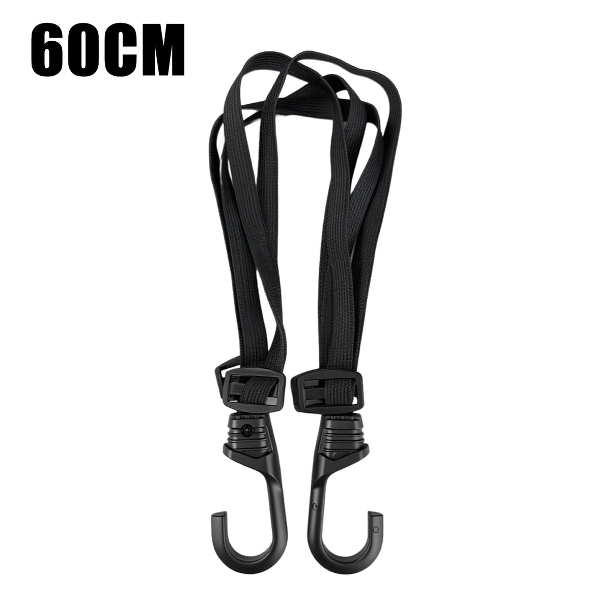 Heavy-Duty Motorcycle Luggage Strap with Elastic Helmet Net