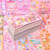 Kawaii Laser Sticker Pack for Scrapbooking and DIY Crafts