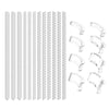 Invisible Ring Size Reducer with Spiral Spring Tightener
