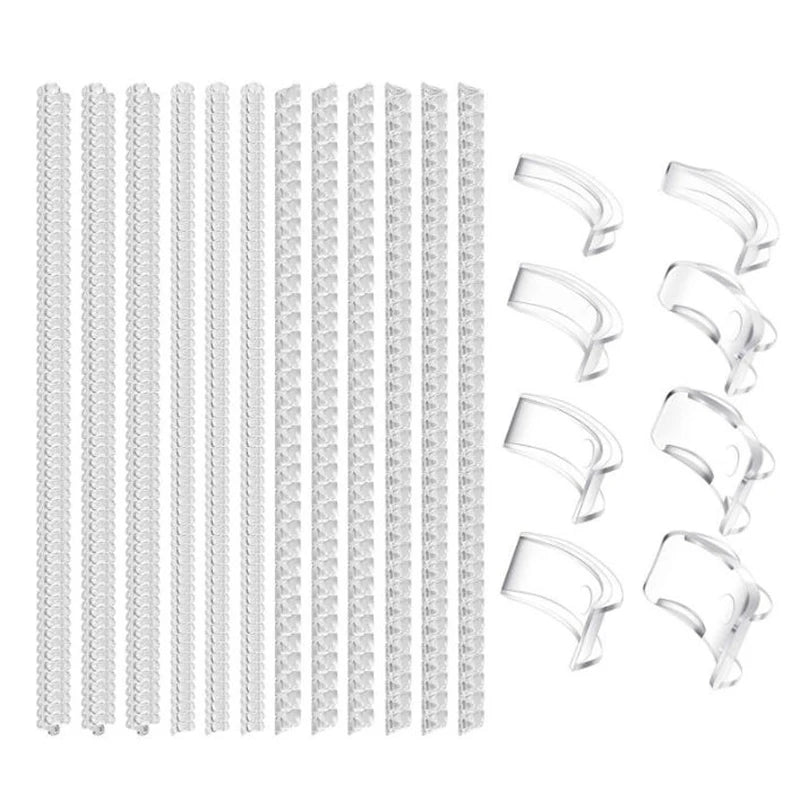Invisible Ring Size Reducer with Spiral Spring Tightener