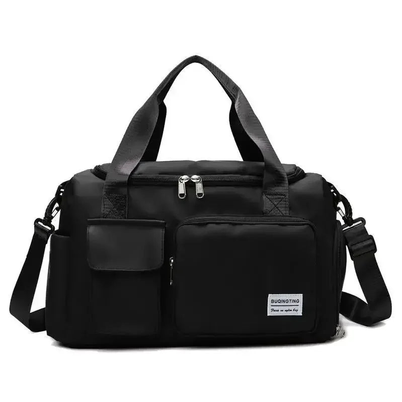 Large Capacity Travel Duffle Bag with Shoe Compartment