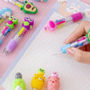 Kawaii 4-Color Retractable Ballpoint Pens (Set of 10/15/20)