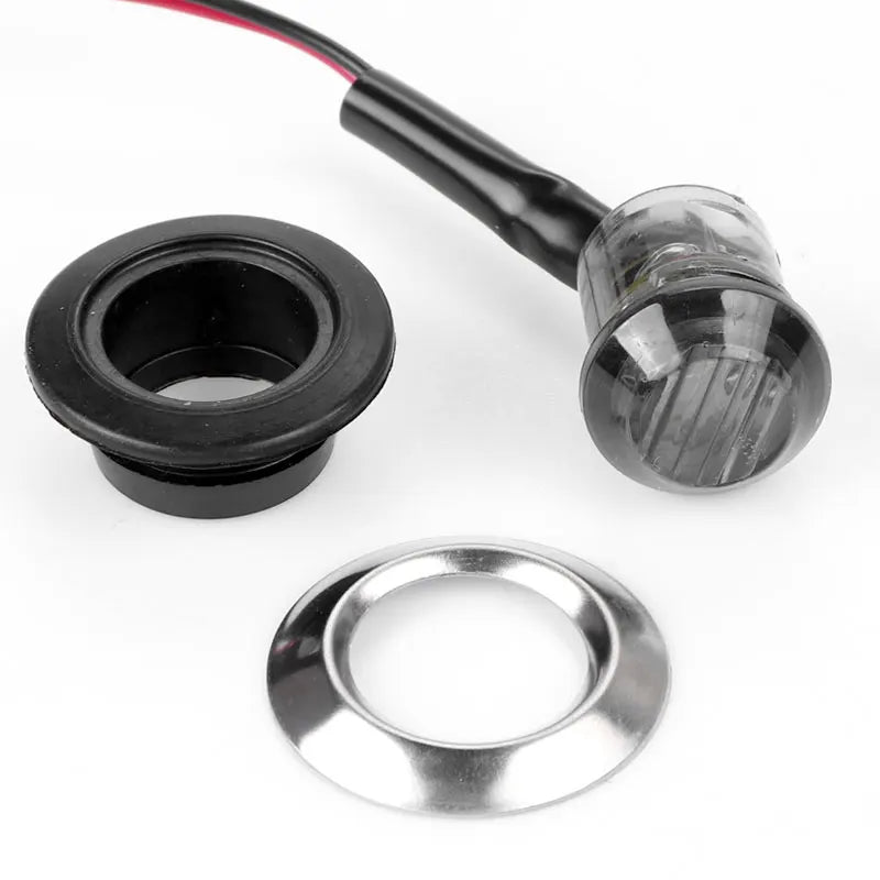 LED Side Marker Lights with Smoke Lens for Trucks, Trailers, Boats & RVs