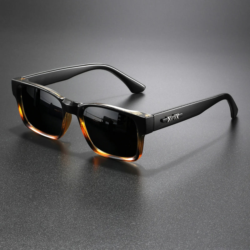 Retro-Vintage Sonnenbrille in quadratischer Form