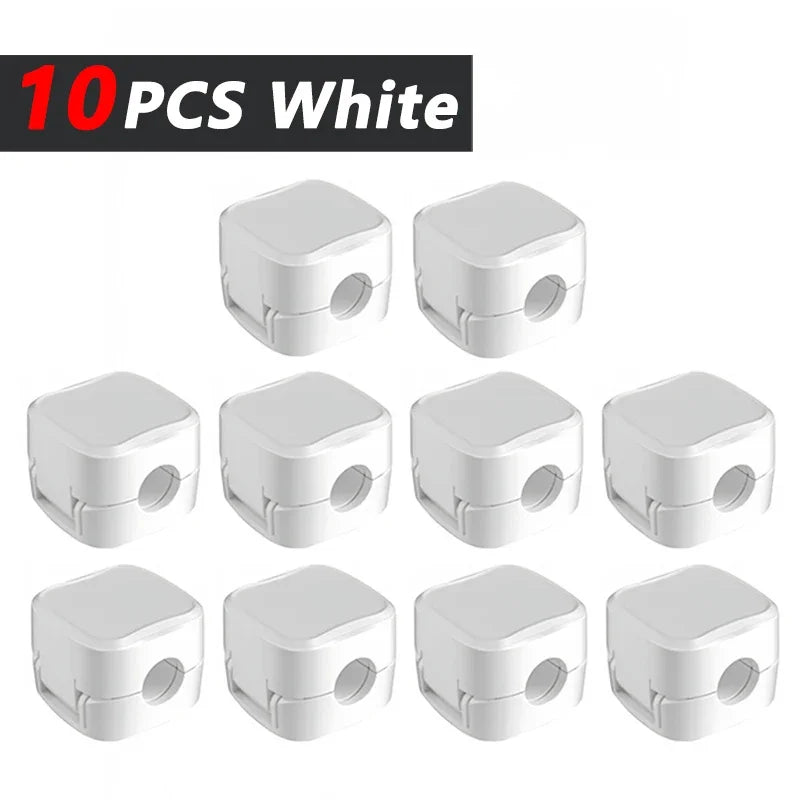Magnetic Cable Clips with Adhesive Backing