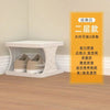 Space-Saving Plastic Shoe Rack for Entryway & Closet