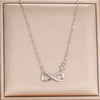 Collier Infinity en Acier Inoxydable