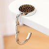 Zinc Alloy Folding Bag Hook with Wallet Clip