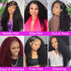 Glueless Kinky Curly Lace Front Wig