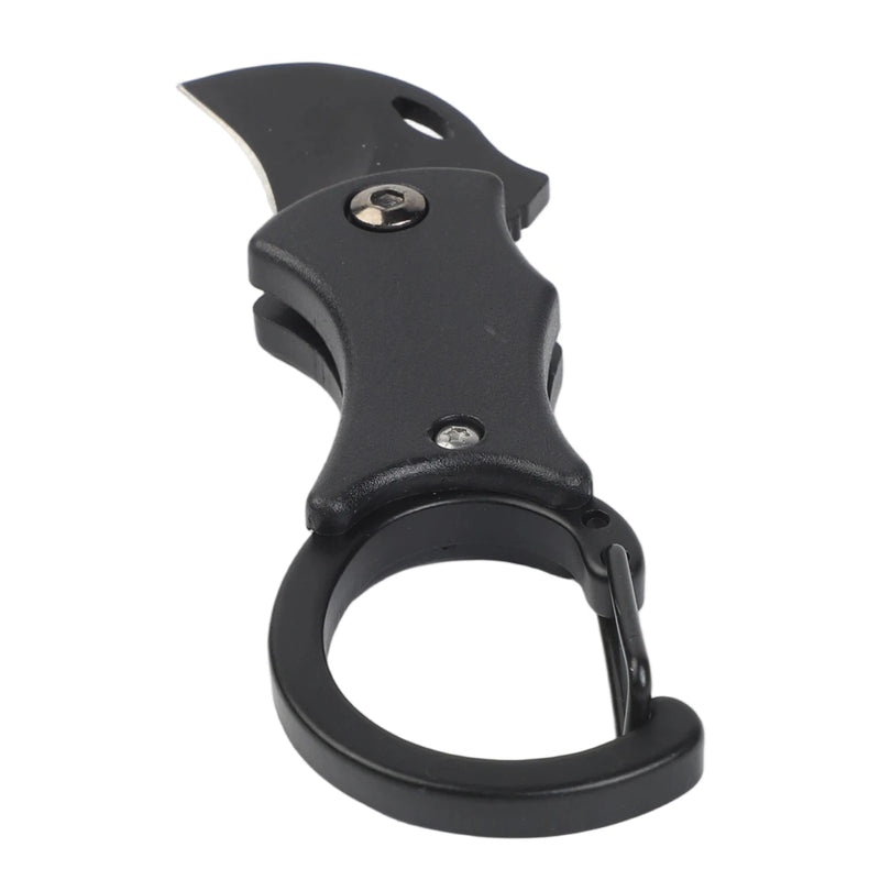 Compact Folding Utility Knife with Keychain