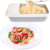 Microwave Pasta Cooker with Integrated Strainer Lid