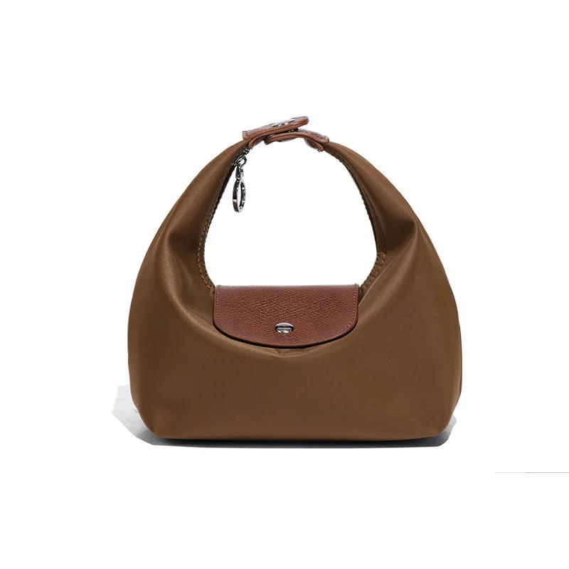Waterproof Nylon Crossbody Bag with Two Detachable Straps