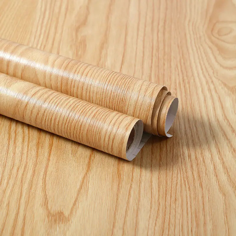 Self-Adhesive Wood Grain PVC Wall & Furniture Wrap