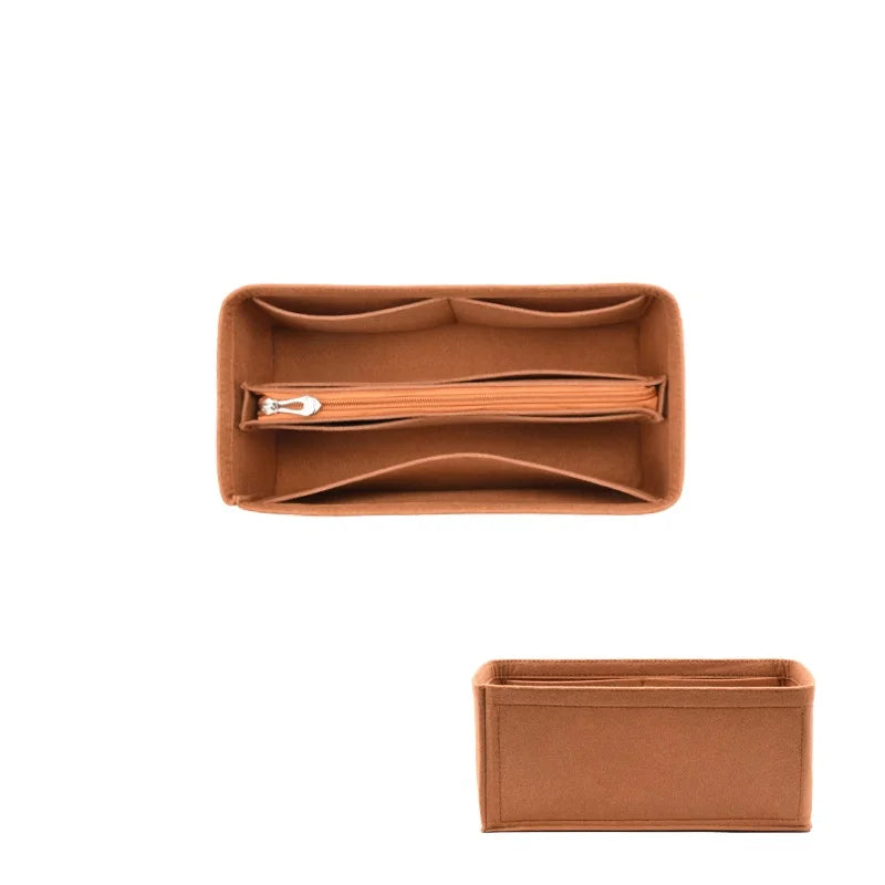 Felt Handbag Organizer Insert with Multi-Pocket Design