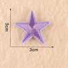 Embroidered Flower Iron-On Patches Set for Clothing & Accessories