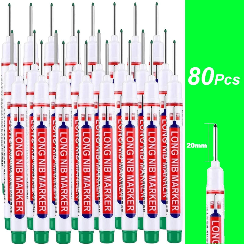 Waterproof Deep Hole Paint Markers for Metal & Woodworking