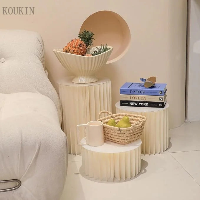 Round Cardboard Display Columns for Weddings and Parties