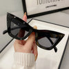 Vintage Square Cat-Eye Sunglasses