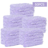 50 pieces of fluffy purple feather dusters for cleaning ceilings and desktops