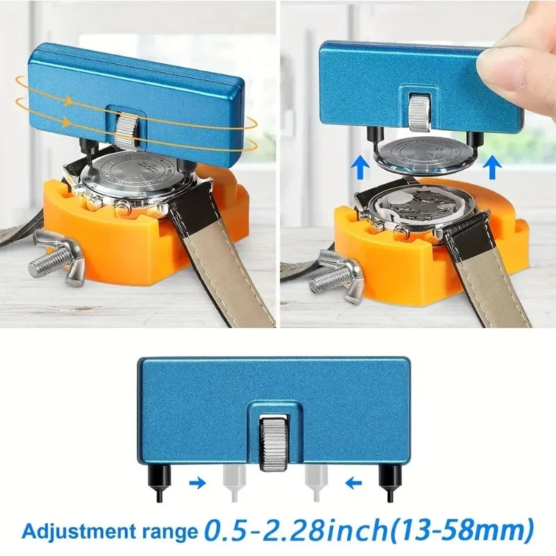 3-in-1 Watch Case Back Remover and Repair Tool Kit