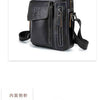 Genuine Leather Crossbody Bag for Men