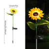 Solar-Powered Sunflower Garden Lights
